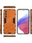 Samsung Galaxy A54 Için Sert Pc Tpu Hibrit Düşme Önleyici Stand Telefon Kılıfı - Turuncu (Yurt Dışından) 2