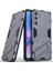 Samsung Galaxy A05S Için Sert Pc Tpu Hibrit Düşme Önleyici Stand Telefon Kılıfı - Gri (Yurt Dışından) 1
