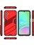 Samsung Galaxy A15 5g/4g Için Sert Pc Tpu Hibrit Düşme Önleyici Stand Telefon Kılıfı - Kırmızı (Yurt Dışından) 2