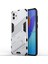 Samsung Galaxy A04 Için Sert Pc Tpu Hibrit Düşme Önleyici Stand Telefon Kılıfı - Beyaz (Yurt Dışından) 3