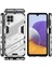 Samsung Galaxy A22 4g Için Sert Pc Tpu Hibrit Düşme Önleyici Stand Telefon Kılıfı - Beyaz (Yurt Dışından) 2