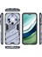 Huawei Mate 60 Için Sert Pc Tpu Hibrit Düşme Önleyici Stand Telefon Kılıfı - Gri (Yurt Dışından) 2