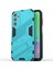 Samsung Galaxy A15 5g/4g Için Sert Pc Tpu Hibrit Düşme Önleyici Stand Telefon Kılıfı - Mavi (Yurt Dışından) 3