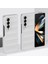 Samsung Galaxy Z Fold 4 5g Için Dayanıklı Pc Kauçuk Darbeye Dayanıklı Telefon Kılıfı - Koyu Gri (Yurt Dışından) 1