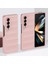 Samsung Galaxy Z Fold 4 5g Için Dayanıklı Pc Kauçuk Darbeye Dayanıklı Telefon Kılıfı - Koyu Kırmızı (Yurt Dışından) 1