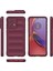 Motorola Moto G84 Için Yumuşak Tpu Kaymaz Telefon Kılıfı - Koyu Kırmızı (Yurt Dışından) 3
