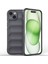 iPhone 15 Için Yumuşak Tpu Kaymaz Telefon Kılıfı - Koyu Gri (Yurt Dışından) 1