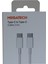 MG-IP15TT 1mt USB Type-C To Type-C Şarj ve Data Kablosu (Iphone 15 Uyumludur) 1