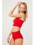 Yüksek Bel Basic Lazer Kesim Bikini Külot 3'lü Paket - 4 3