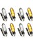 8 Adet Evrensel LED Motosiklet Dönüş Sinyal Işığı Arka Işıklar Lamba 12V IP67 Su Geçirmez Amber Flaşör Göstergesi Flaşör (Yurt Dışından) 5