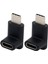 2x 90 Derece Tip C Adaptör, USB C Erkek - Dişi Adaptör Yukarı ve Aşağı Açılı Usb-C USB 3.1 Tip-C Konnektör (Yurt Dışından) 1