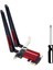 Wifi 7 BE200 Pro Pcie Kablosuz Ağ Adaptörü + 10DB Anten Bt5.4 Tri Band 2.4g/5g/6ghz BE200 WIN11 Için Wifi Kartı (Yurt Dışından) 1