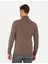 Erkek Açık Kahverengi Slim Fit Balıkçı Yaka Yün Karışımlı Basic Triko Kazak 50270052-VR002 5