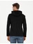 Erkek Siyah Slim Fit Kapüşonlu Ceket 50287480-VR046 5