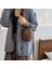 Kadınların Yeni Kış Retro Moda Zincir Omuz Crossbody Kova Çantası (Yurt Dışından) 4