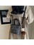 Kadınların Yeni Kore Tarzı Moda Kova Omuz Crossbody Çantası (Yurt Dışından) 2