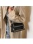 Kadın Yeni Retro Düz Renk Basit Mizaç Omuz Crossbody Çanta (Yurt Dışından) 4