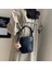 Kadınların Yeni Kore Tarzı Retro Moda Dikey Çizgili Süet Omuz Crossbody Çanta (Yurt Dışından) 5