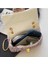 Kadın Yeni Kontrast Renk Yün Moda Zincir Omuz Crossbody Çanta (Yurt Dışından) 5
