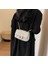 Kadın Yeni Kontrast Renk Yün Moda Zincir Omuz Crossbody Çanta (Yurt Dışından) 4