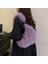Kadınların Yeni Kore Tarzı Niş Taklit Tilki Kürkü Omuz Crossbody Çantası (Yurt Dışından) 4