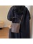 Kadınların Yeni Kore Tarzı Retro Moda Dikey Çizgili Süet Omuz Crossbody Çanta (Yurt Dışından) 4