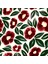 Kırmızı Çiçek Desenli Yapışkanlı Folyo, Mutfak, Tezgah, Masa, Dolap Kaplama Folyosu, Isıya Dayanıklı, Su Geçirmez, Yapışkan Folyolar, Sticker, Büyük Ebatlı, Dekoros 2