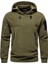 Ghassy Co. Ghassy Co. Erkek Military Sport Warm Outdoor Kapüşonlu Polar Ceket  2