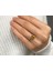 Pırlanta ve Emerald Kesim Sitrin Tektaş Yüzük 0431R0035 5