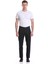 Lacivert Regular Fit Desenli Pamuklu Yandan Cepli Basic Kanvas Pantolon 2