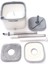 Toshi Temiz Su Ile Kirli Suyu Ayiran Otomatik Spin Mop + 2 Yedek Mikrofiber Bez 2