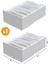 2 Adet - 8 Gözlü Çekmece Içi Akordiyon Organizer - Xlarge 30 x 39 x 14 1