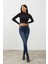Kadın Gabriella Pasific Blue Skinny Jean Pantolon 2