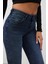 Kadın Gabriella Pasific Blue Skinny Jean Pantolon 4