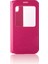 Samsung Galaxy S6 Yan Kapaklı Tpu Flip Wallet Kılıf Pembe 1