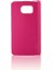 Samsung Galaxy S6 Yan Kapaklı Tpu Flip Wallet Kılıf Pembe 3