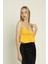 Kadın Giyim Askılı Crop Bluz 4