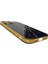 Apple iPhone 11 Marble Parlak Mermer Desenli Cam Kare Telefon Kılıfı 2