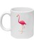 Pembe Flamingo Kupa Melek Kolye Kalp Anahtarlık Hediye Seti 2