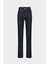 AÇELYAOKCU High Waist Straight Dark Blue Düz Paça Dikişsiz Jean 1