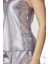Kadın 438 Saten Dantelli Şort Babydoll Takım 5