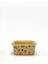 Muffin Kek Kapsülü Kare Kraft Desenli 50'li 1
