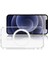 Apple iPhone 12 Pro Max Dayanıklı Manyetik Şeffaf Kılıf (Magsafe Uyumlu) 3