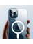 Apple iPhone 12 Pro Max Dayanıklı Manyetik Şeffaf Kılıf (Magsafe Uyumlu) 4