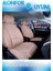 hyundai Accent Blue Uyumlu Lüks Deri Oto Koltuk Kılıfı Ön-Arka Set Max Series (Bej) 1