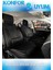 Dacia Duster Uyumlu Lüks Deri Oto Koltuk Kılıfı Ön-Arka Set Max Series (Siyah) 1