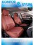 hyundai Accent Blue Uyumlu Lüks Deri Oto Koltuk Kılıfı Ön-Arka Set Max Series (Tarçın) 1