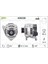 439338 Alternatör 14V 90A A3 A4 A6 Passat 1.8t 2.0 Uyumlu 1