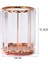 Nail Art Kalem Tutucu Crystal-09# Rose Gold Yuvarlak + Dikey Şeritler (Yurt Dışından) 2