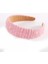 Geniş Kenarlı Barok Moda Saç Bandı - Pembe (Yurt Dışından) 1